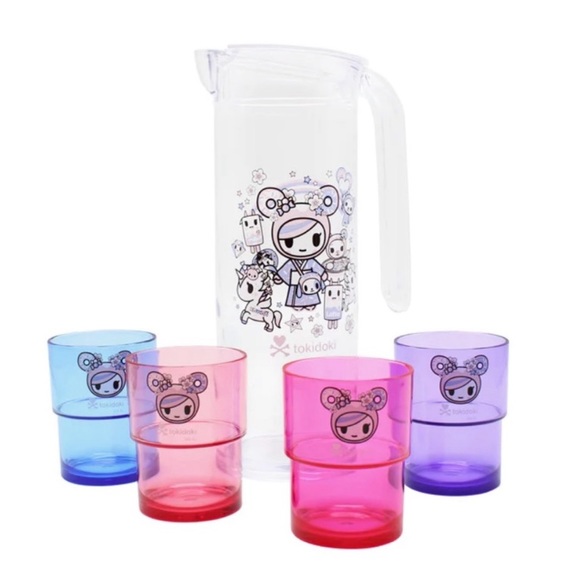 Tokidoki for JapanLa Pitcher and Cups Set - Picture 2 of 4
